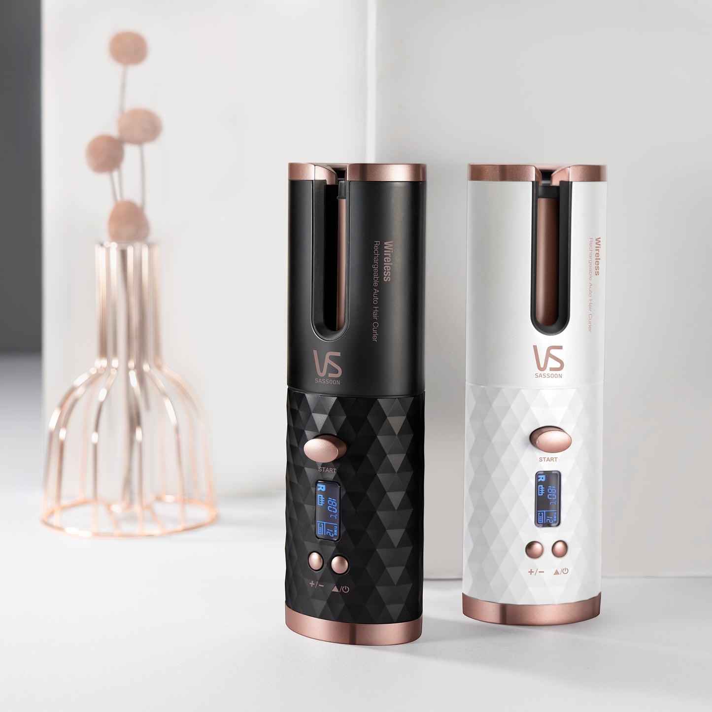 Vidal Sassoon Wireless Rechargeable Auto Hair Curler (VSA1910)