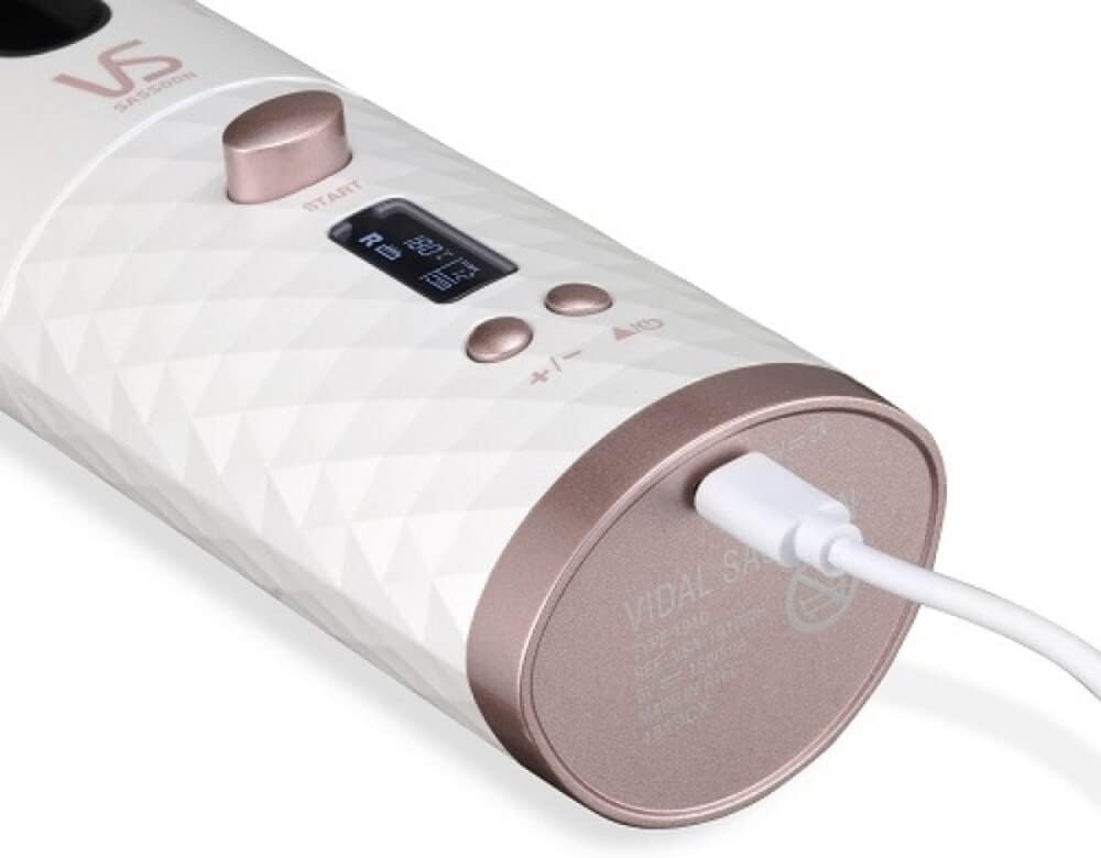 Vidal Sassoon Wireless Rechargeable Auto Hair Curler (VSA1910)