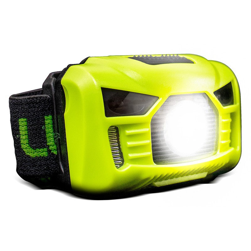 Luceco LED USB Rechargeable PIR Inspection Head Torch 3W, Green (LILH15P65)