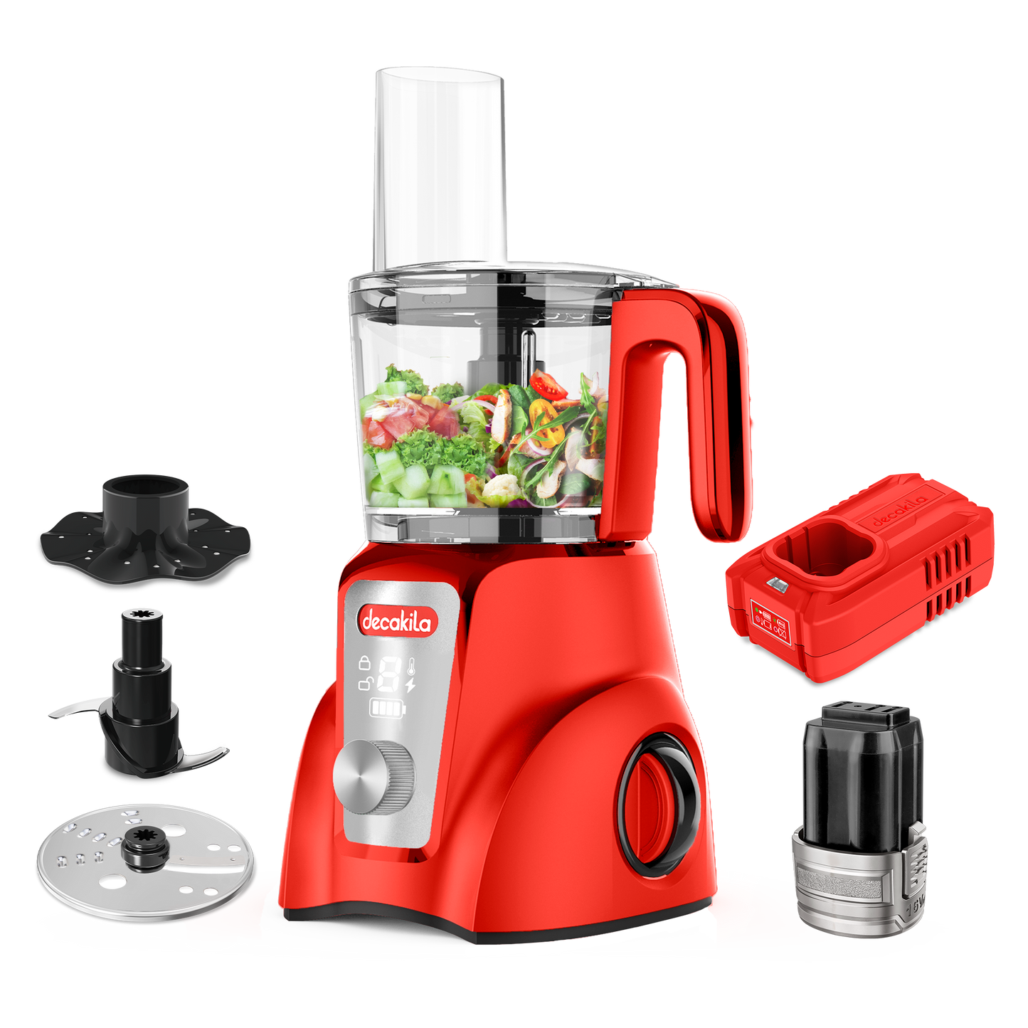 Decakila 16V SHARE Battery Series Cordless Food Processor (KEMG027)