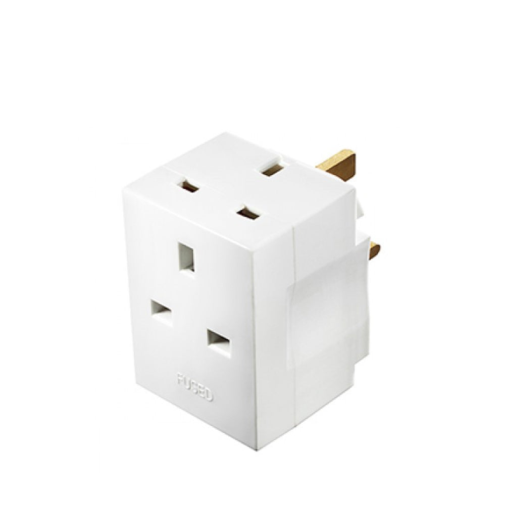 Masterplug Basic Multi-Socket Adaptor (MSF3)