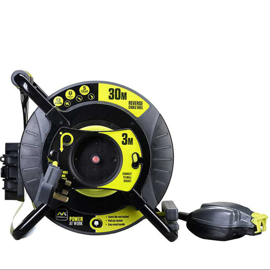 Masterplug Pro-XT Anti-Twist Reverse Reel 30m+3m (OATRU3013FL3IP)