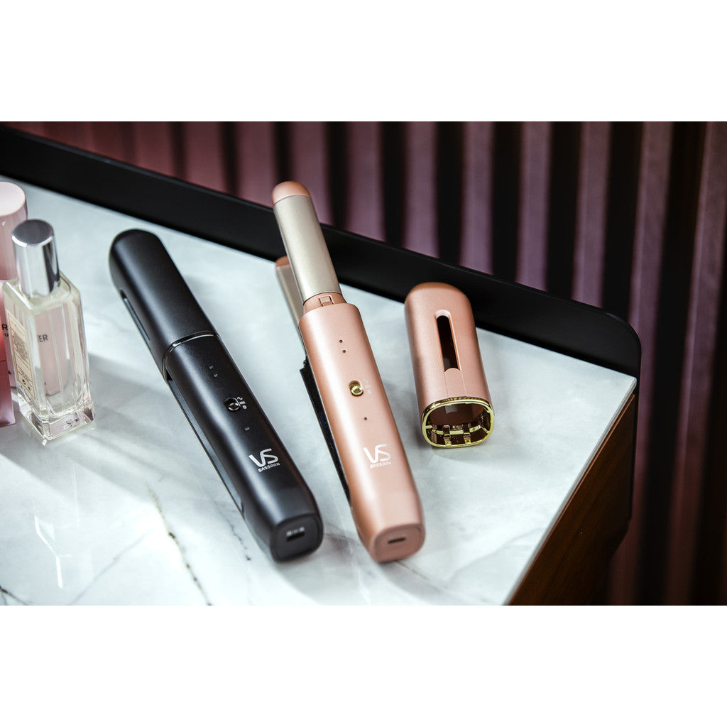 Vidal Sassoon VS VSI-1030BH Rechargeable Mini 2-in-1 Styler (Mini Straightener & Curler)
