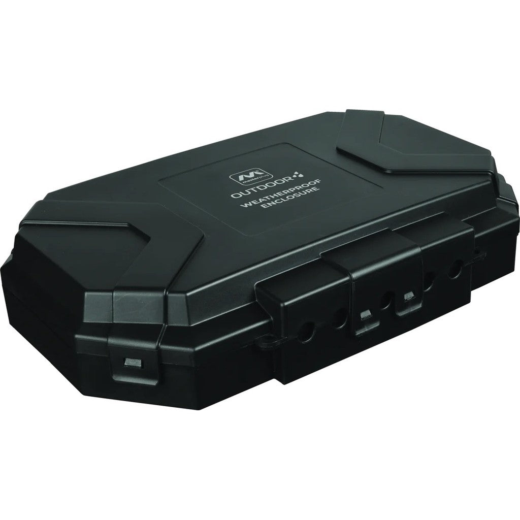 Masterplug WBCB Collapsible IP54 Weatherproof Box with 5 Cables Outlets with Wall-fixing Capability