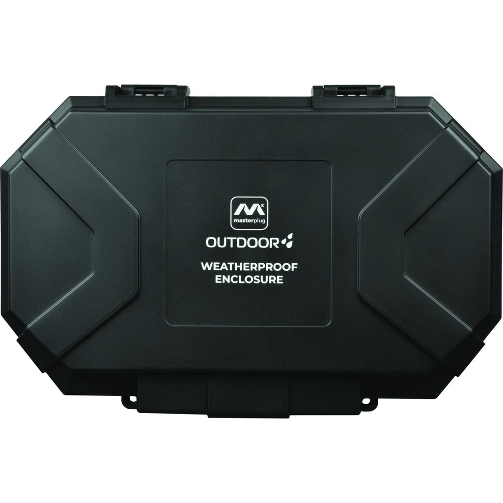 Masterplug WBCB Collapsible IP54 Weatherproof Box with 5 Cables Outlets with Wall-fixing Capability