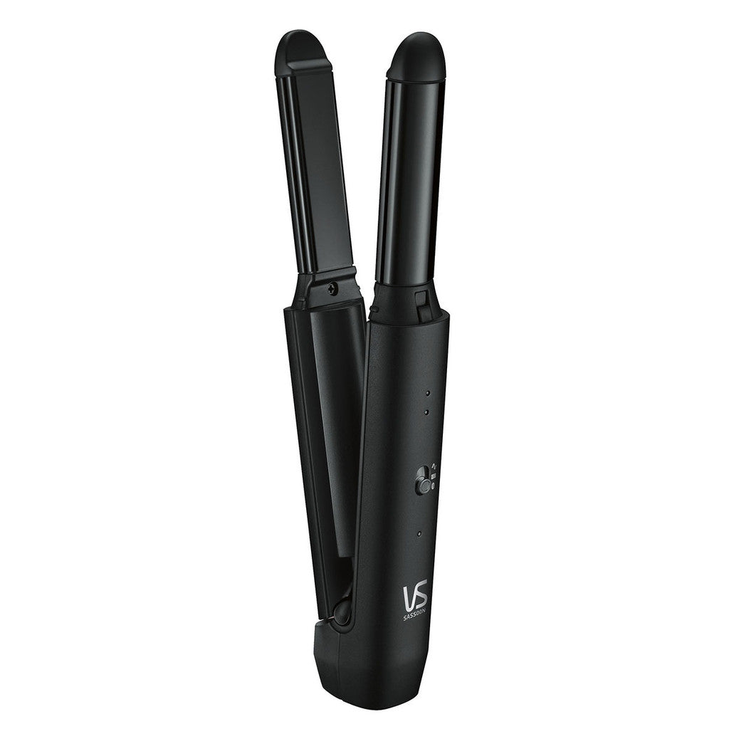 Vidal Sassoon VS VSI-1030BH Rechargeable Mini 2-in-1 Styler (Mini Straightener & Curler)