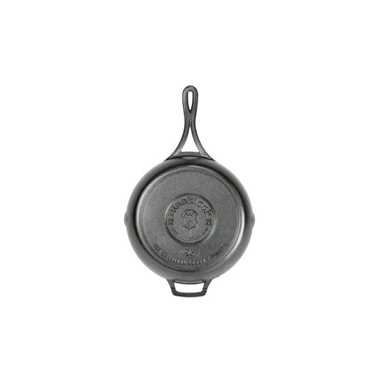 Lodge BL96SK Blacklock 10.25 Inch Triple Seasoned Cast Iron Skillet, Natural Nonstick Finish, Thin & Lightweight Design