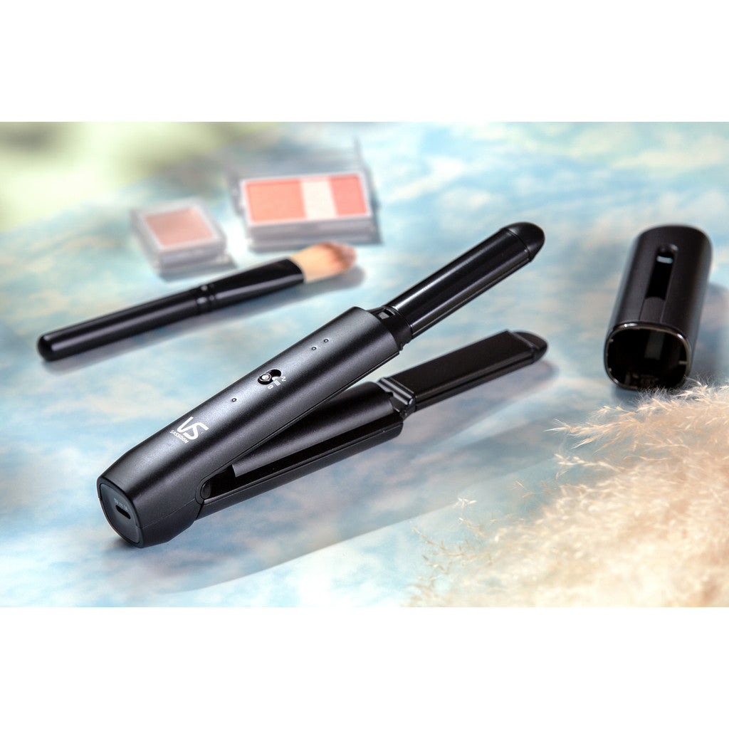Vidal Sassoon VS VSI-1030BH Rechargeable Mini 2-in-1 Styler (Mini Straightener & Curler)