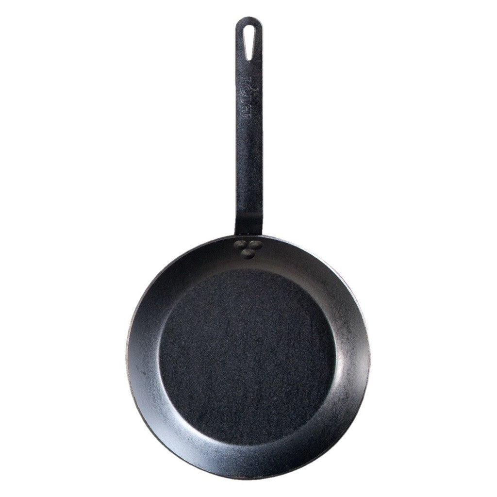 Lodge CRS10- 10 Inch Seasoned Carbon Steel Skillet - Lightweight, Durable, Pre-Seasoned, Perfect for Searing & Frying