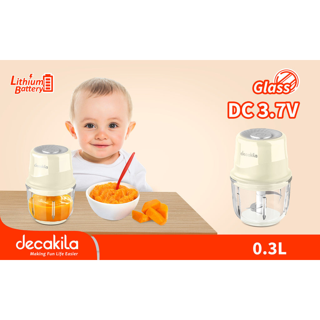 Decakila Cordless Mini Chopper (KMMG008E)