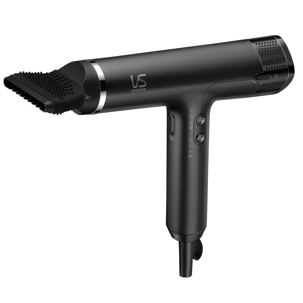 Vidal Sassoon VSD1887H Ultraspeed Professional Hair Dryer | 1600W Brushless Motor | Lightweight & Quite | Smart Memory Function | 2 Years Warranty