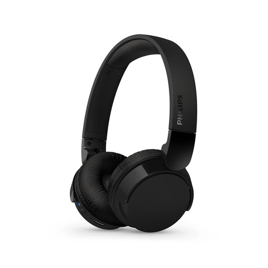 Philips On-Ear Wireless Headphones Dynamic Bass Clear Calls 55 Hours Play time (TAH4209BK/00)