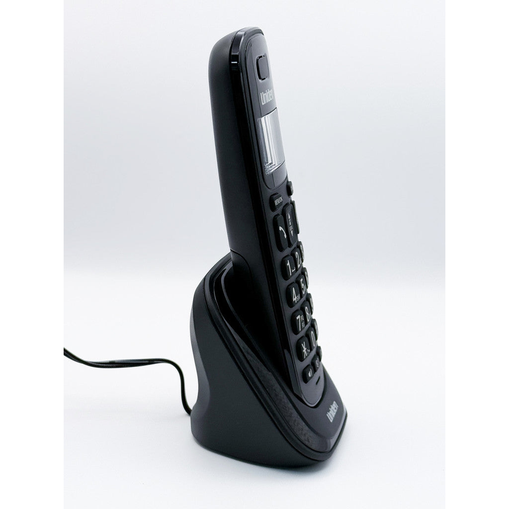 Uniden Cordless & Corded Combo Dect Phone Big Display Big Keypad Speaker Telephone Black (AT4505BK)