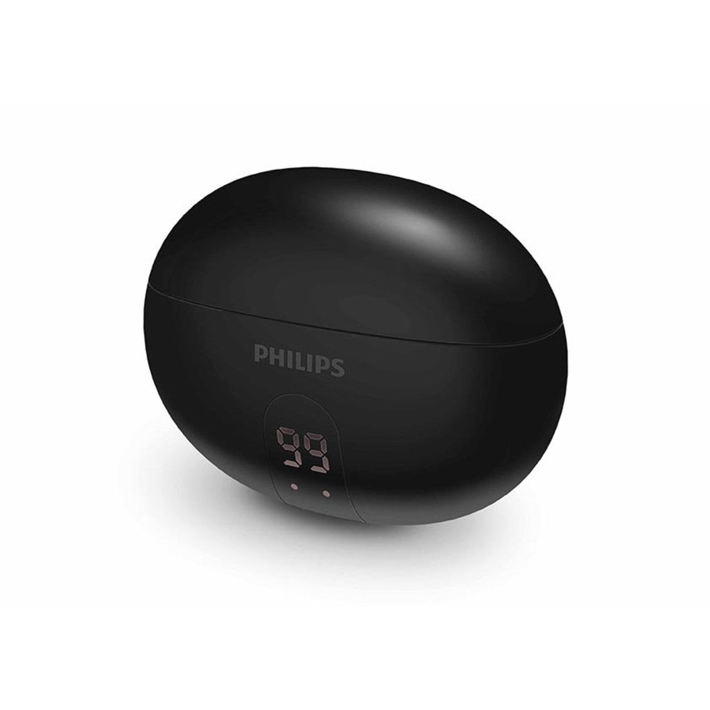 Philips True Wireless Earbuds Noise Canceling Dynamic Bass 20hr Playtime Black (TAT3559BK)