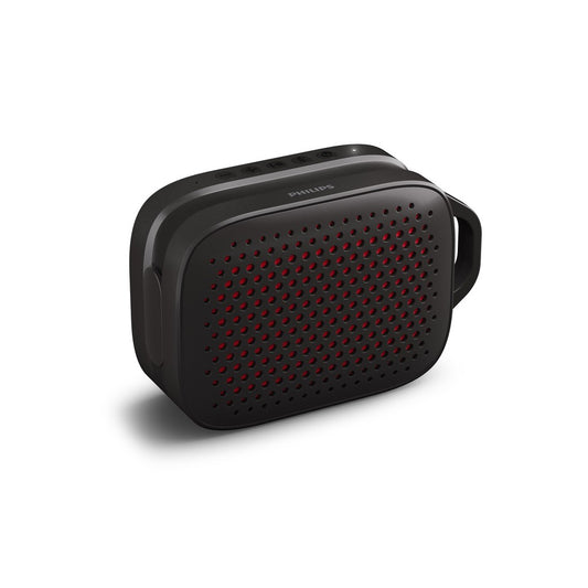 Philips Wireless Bluetooth Speaker Punchy Bass IPX4 12-Hour Playtime Black (TAS1209BK/00)