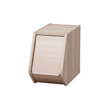 Iris Ohyama Stack Box, Brown/ Natural/ White | No Warranty (STB-200D)