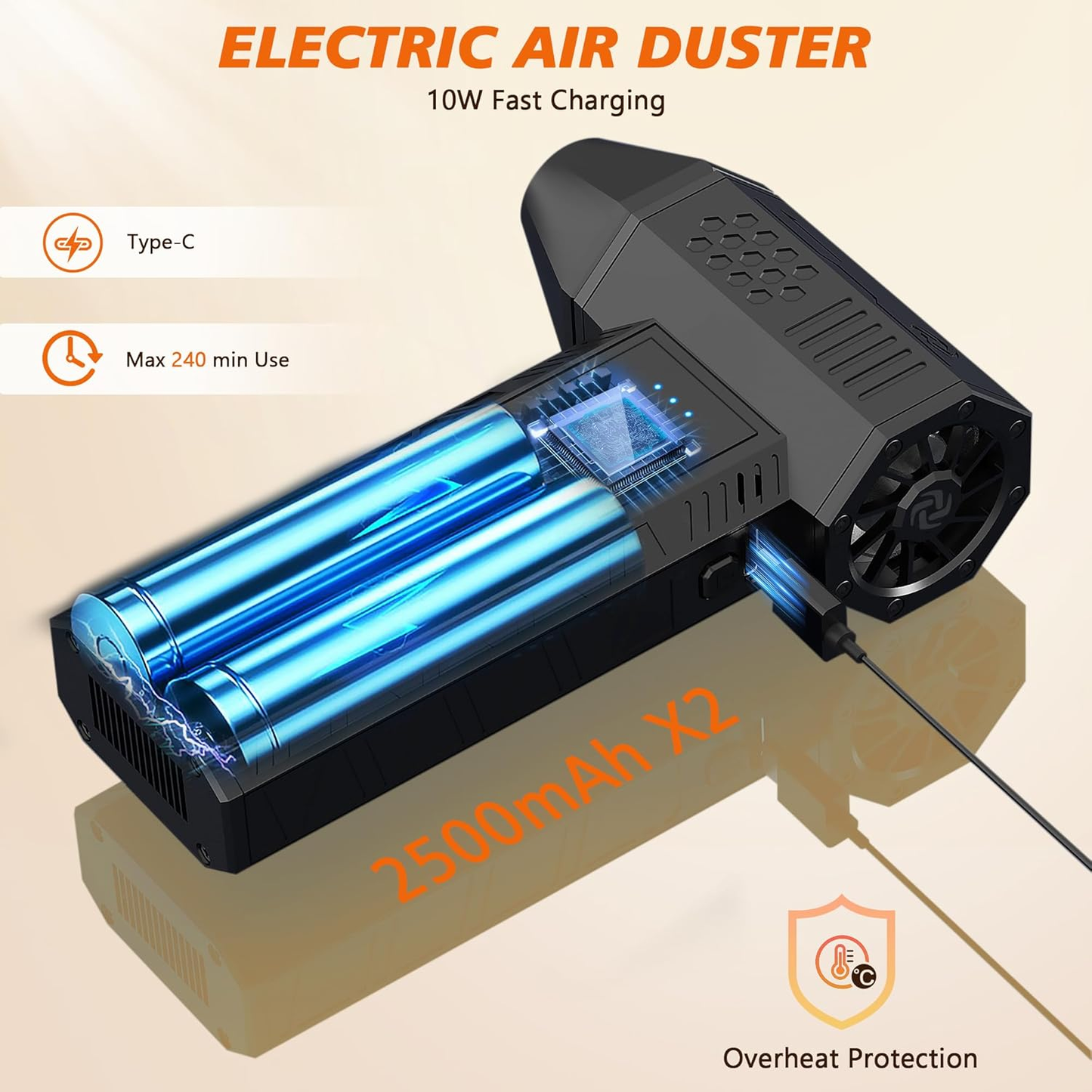 Jufinx Electric Air Duster Turbo Fan (X3 MINI)