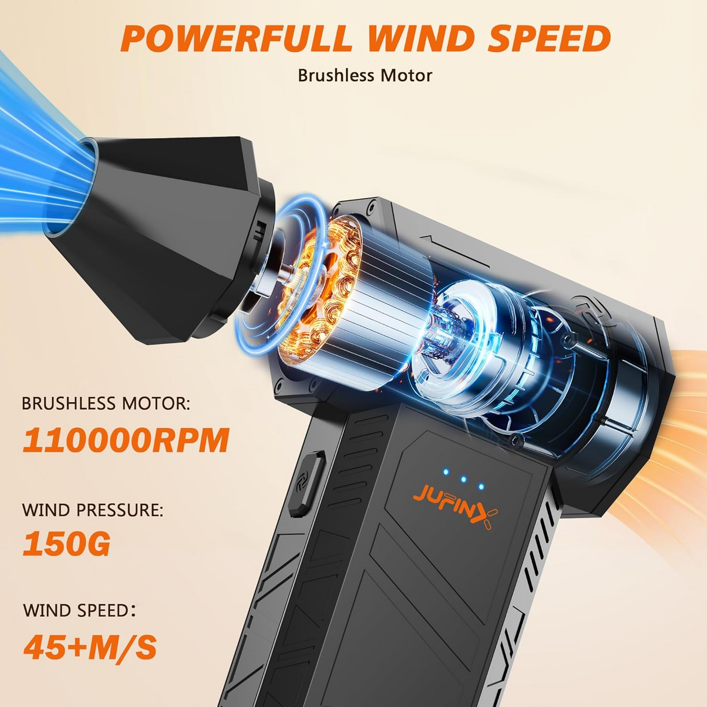 Jufinx Electric Air Duster Turbo Fan (X3 MINI)