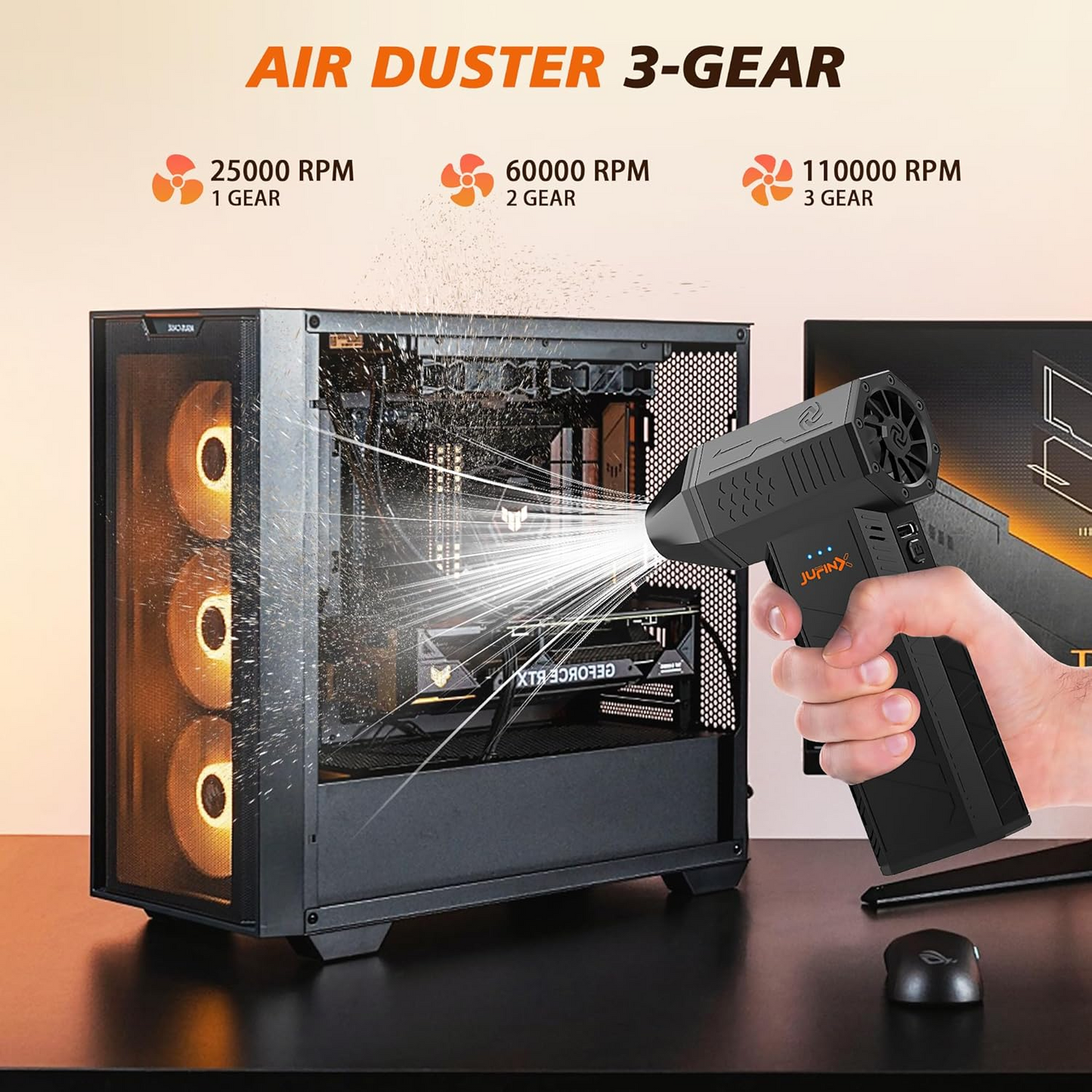 Jufinx Electric Air Duster Turbo Fan (X3 MINI)