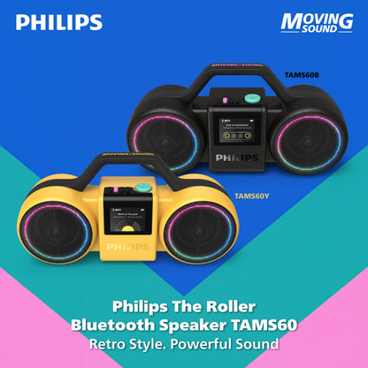 Philips Portable Waterproof Bluetooth Speaker The Tube (TAMS60)
