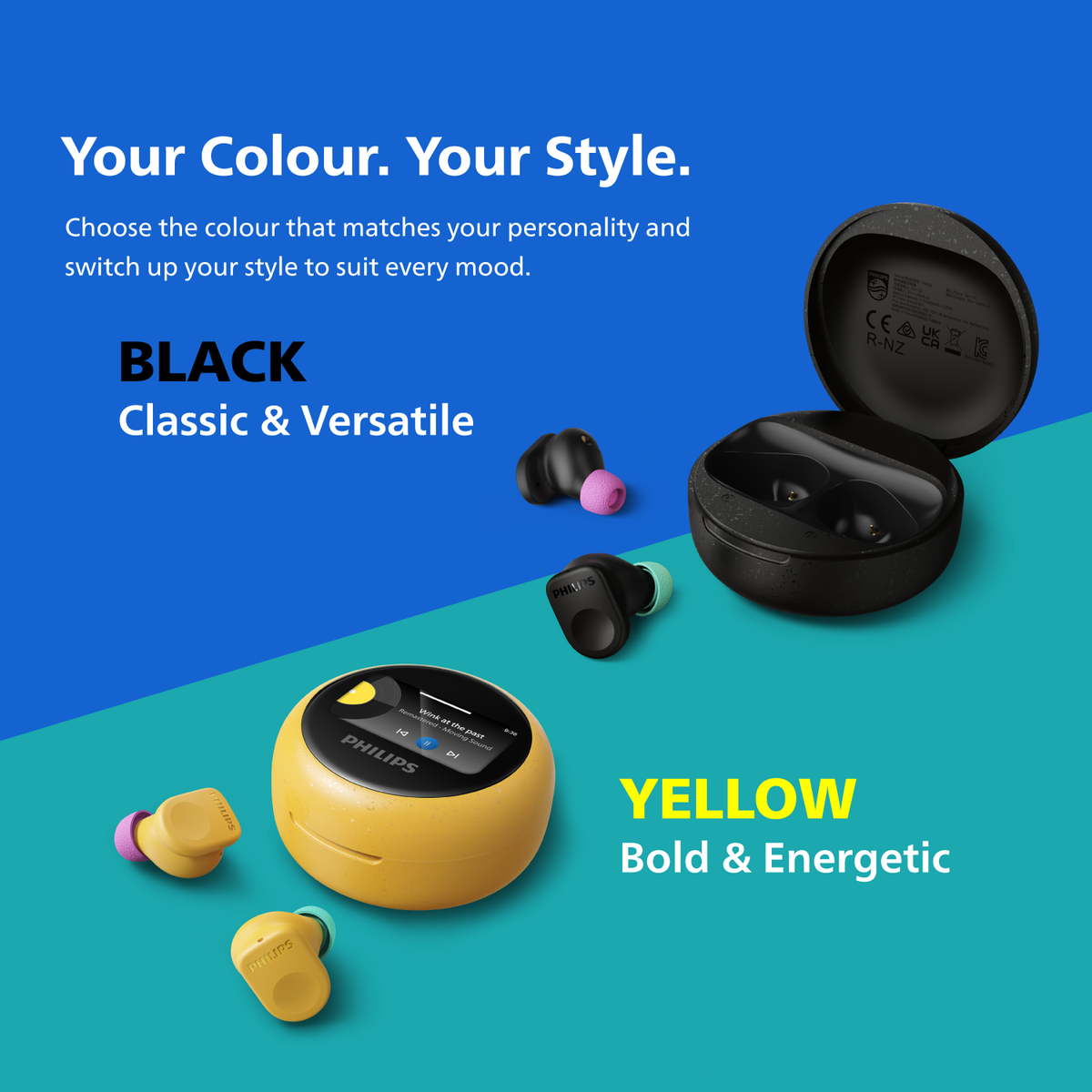 Philips The Buds True Wireless Earbuds (TAMS3)