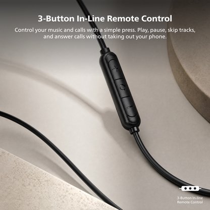 Philips Type-C Wired Earbuds – Noise-Isolating In-Ear Earphones with Volume Control and Hands-Free Mic for USB-C Devices (TAE3130)