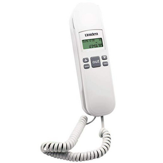 Uniden Black Slimline Caller ID Corded Phone (AS7103)