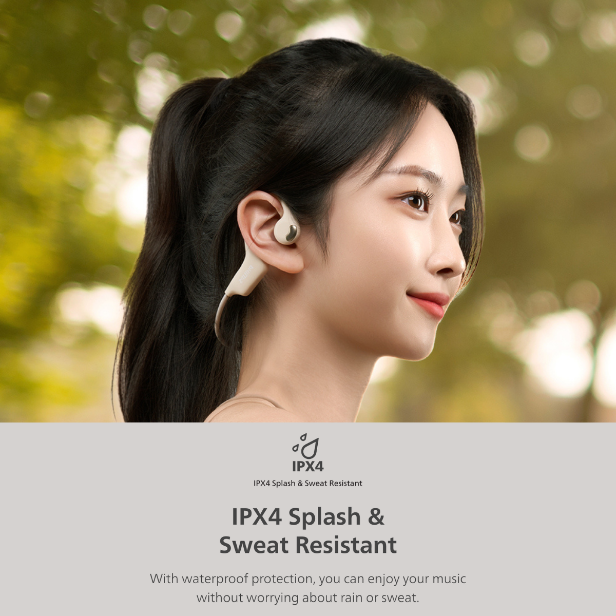 Philips Open-Ear Wireless Sports Headphones TAA1708YL