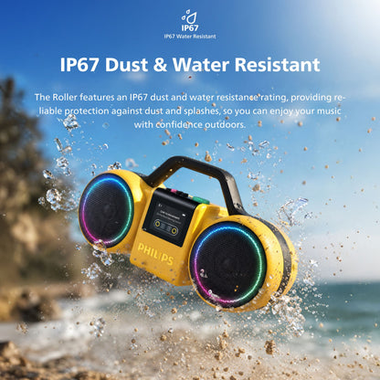 Philips Portable Waterproof Bluetooth Speaker The Tube (TAMS60)