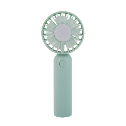 IRIS OHYAMA Handy Portable Fan Mini Handheld Fan 3 Wind Speed Levels USB Type-C Rechargeable (BH-7570)