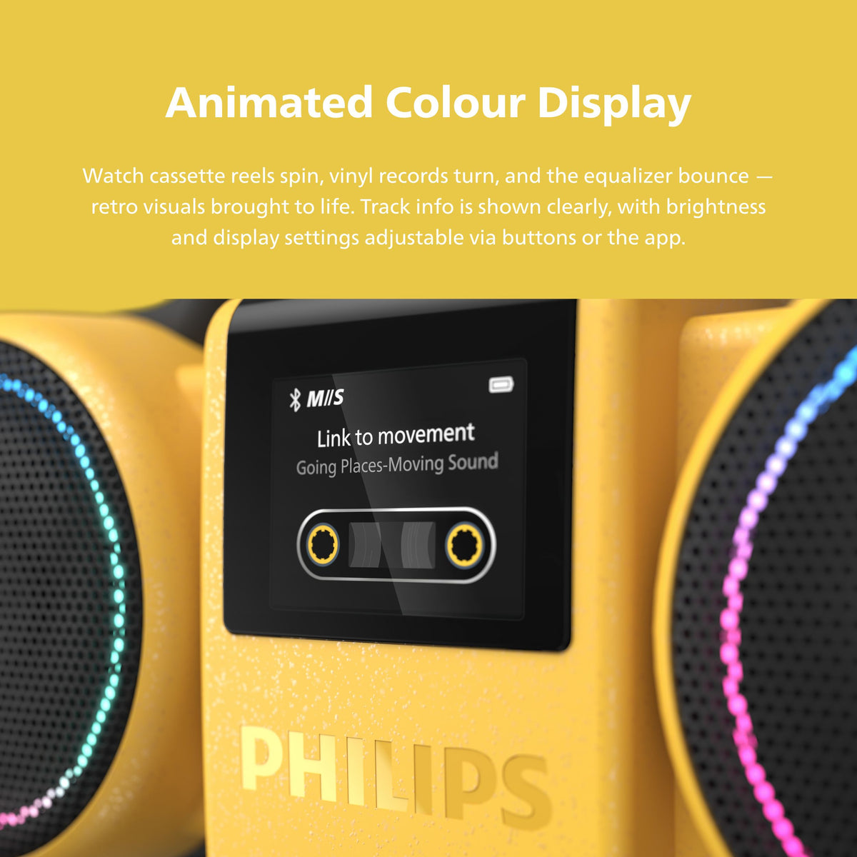 Philips Portable Waterproof Bluetooth Speaker The Tube (TAMS60)