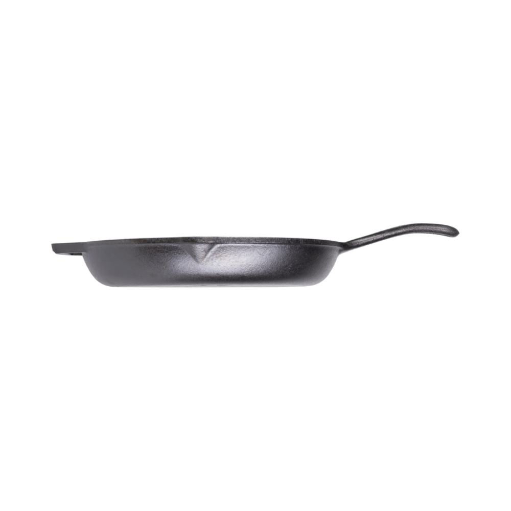 Lodge Chef Collection 12 Inch Cast Iron Skillet (LC12SKINT)