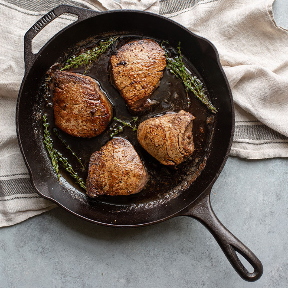 Lodge Chef Collection 12 Inch Cast Iron Skillet (LC12SKINT)