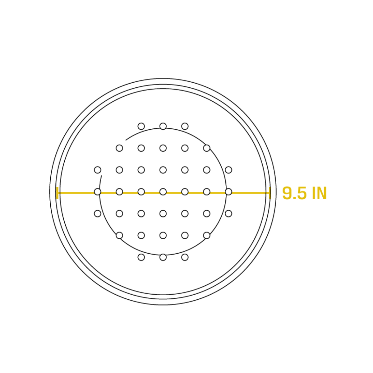 Lodge 26cm Seasoned Cast Iron Lid (L8IC3)