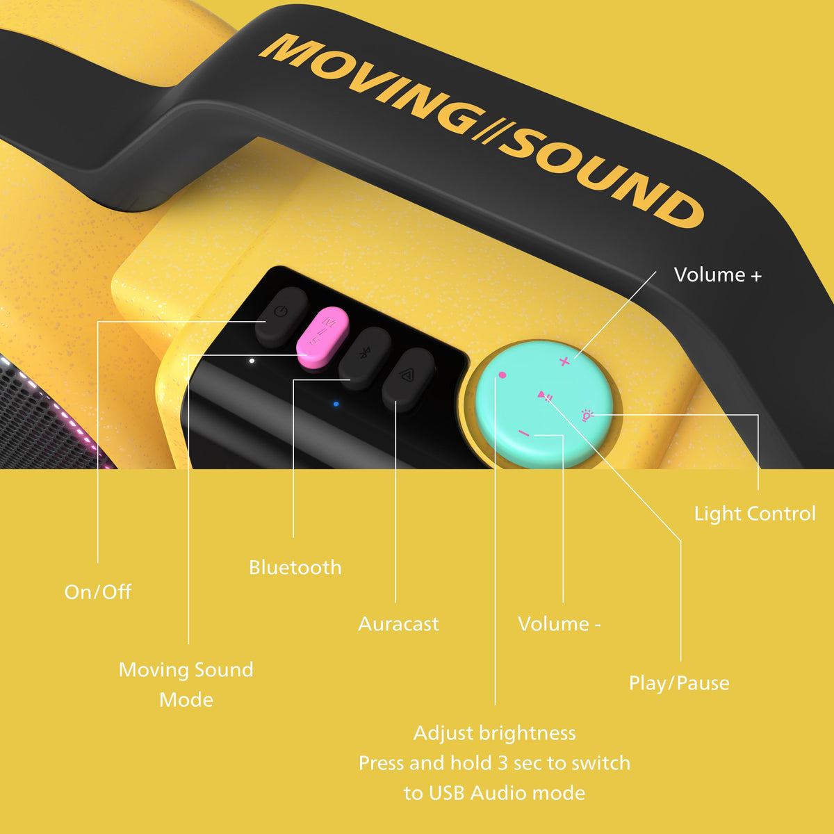 Philips Portable Waterproof Bluetooth Speaker The Tube (TAMS60)