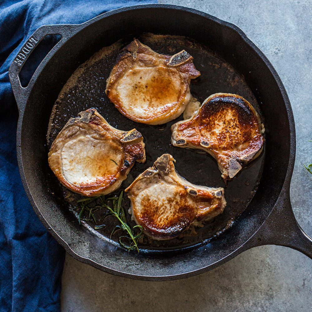 Lodge Cast Iron Classic Seasoned Cast Iron Skillet 12" (L10SK3)