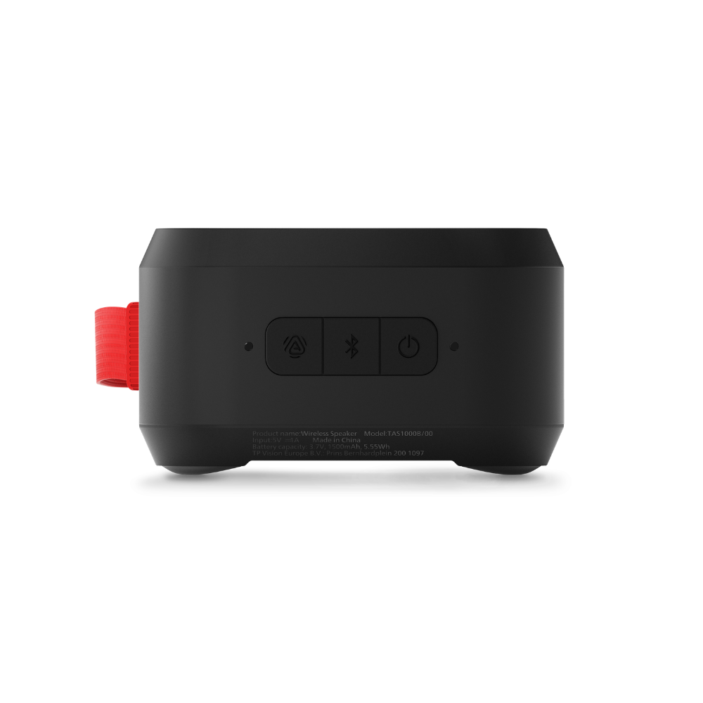 Philips S1000 Series Portable Bluetooth Speaker – 20hr Battery, IPX5 Splash-Proof, Auracast™ & Bass+ (TAS1000BK)