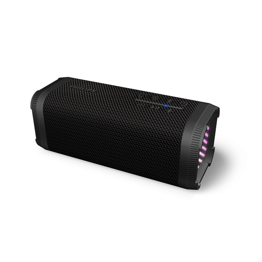 Philips S2000 Series Portable Bluetooth Speaker – 20W Max, RGB Lightshow, 20hr Battery & Auracast™ (TAS2000BK)