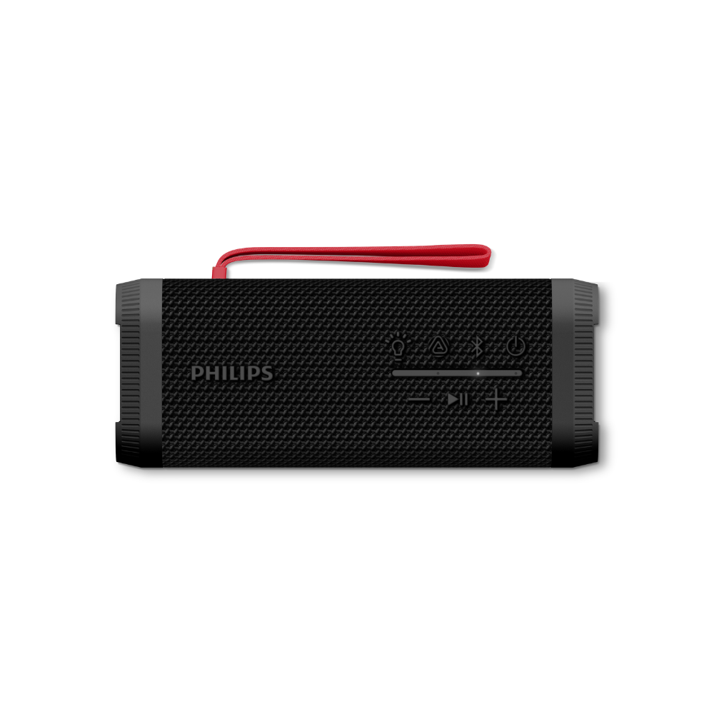 Philips S2000 Series Portable Bluetooth Speaker – 20W Max, RGB Lightshow, 20hr Battery & Auracast™ (TAS2000BK)