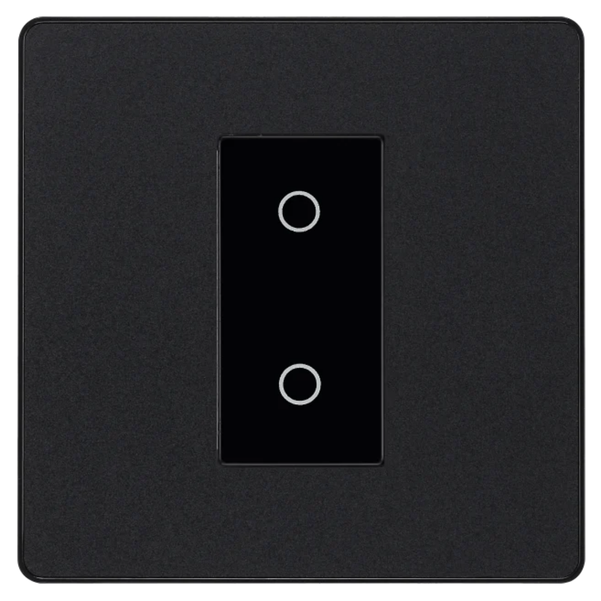 British General Evolve Matt Black 200W Single Touch Dimmer Switch 2 Way (PCDMBTDM1B)
