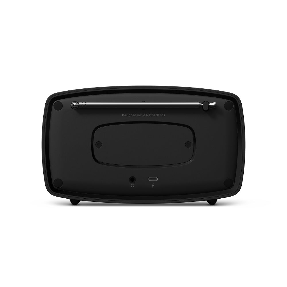 Philips "The Janet" Retro Bluetooth Radio – 50s Classic Design, FM Digital Tuner, 15hr Battery & Color TFT Display (TAV2000FB)
