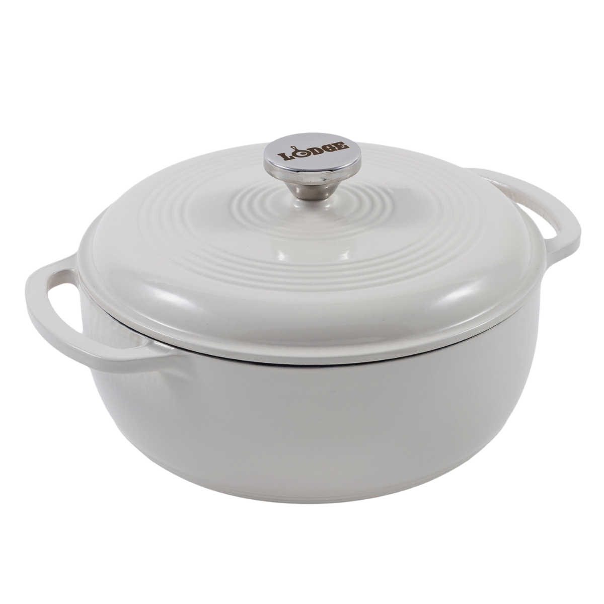Lodge Cast Iron 4.5 Quart Red Enameled Cast Iron (EC4D)