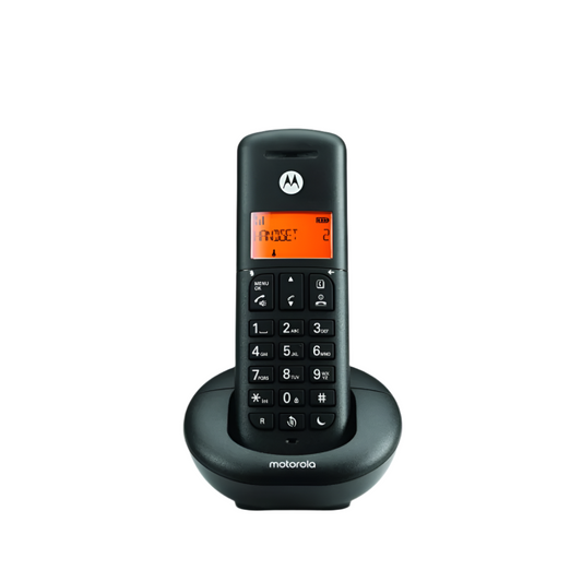 Motorola Cordless Phone Single Handset (E201)