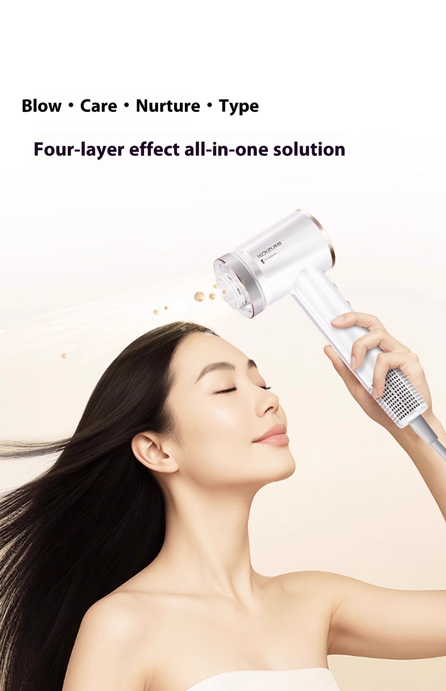 Koizumi Essential Oil BLDC Hair Dryer White (KHD-G810/WD)