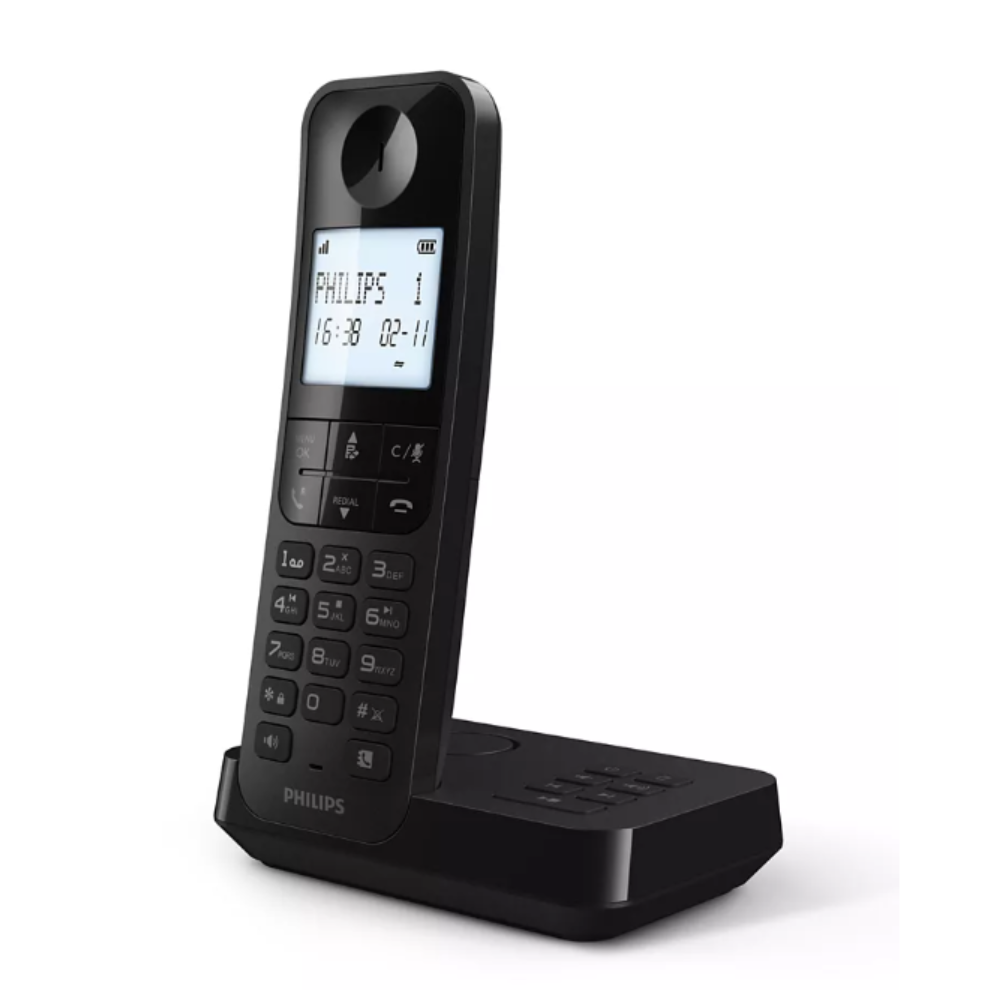 Philips Cordless Phone with Answering Machine (D2751B/90)