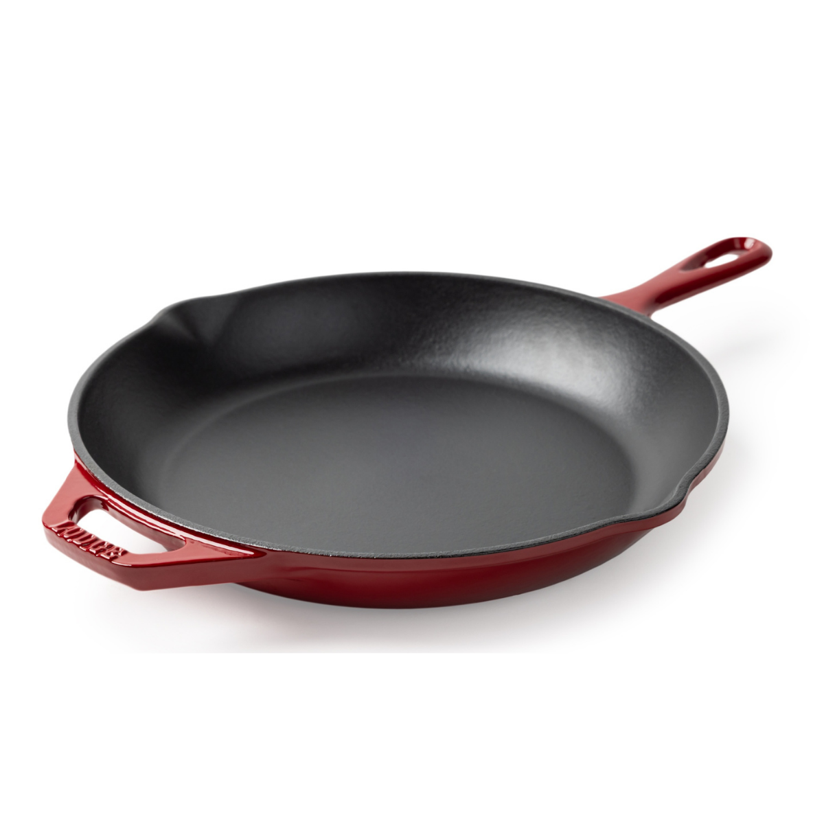 Lodge 11" Ruby Enameled Cast Iron Skillet Induction & Oven Safe (EC11S402)
