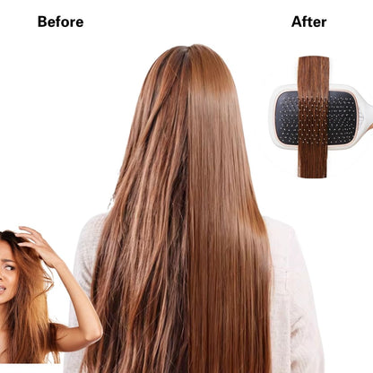 Koizumi Ion Balance Hair Brush | Sonic Vibration | Anti-Static | USB-C Rechargeable (KBE-G520)