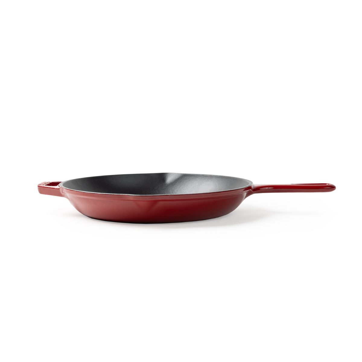 Lodge 11" Ruby Enameled Cast Iron Skillet Induction & Oven Safe (EC11S402)