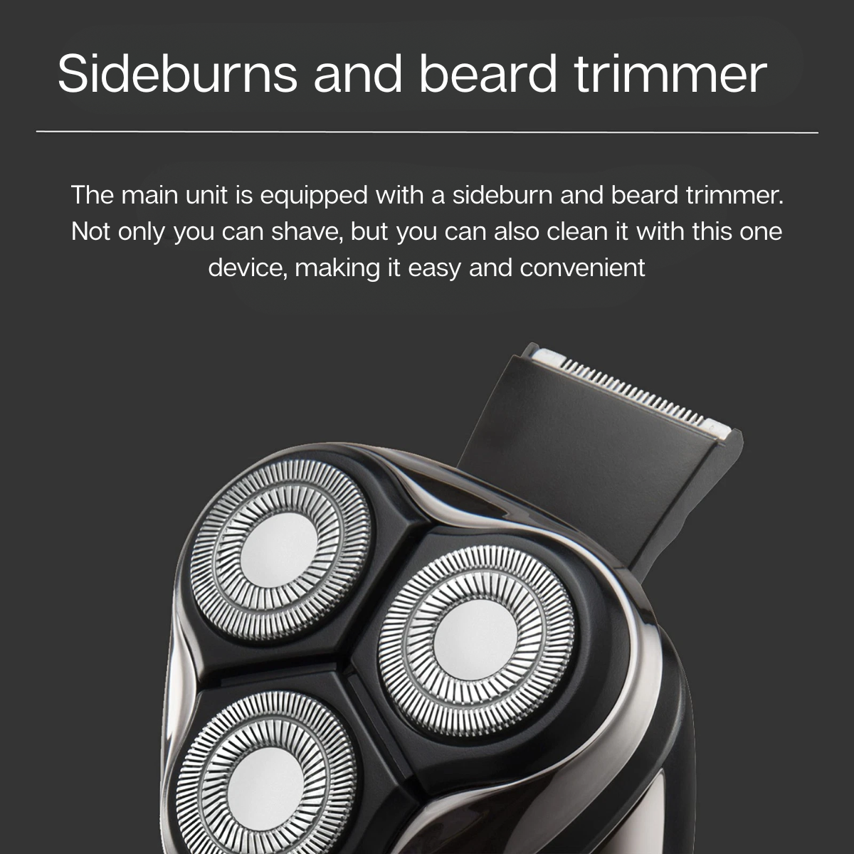 Vidal Sassoon Multi-Flex Rotary Heads Shaver (VSM-6300H)