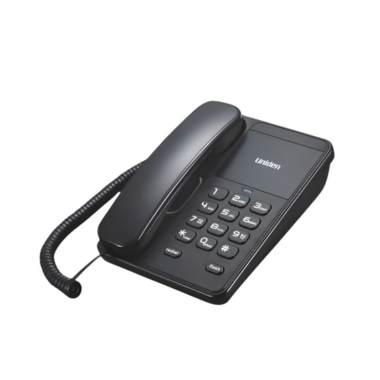 Uniden Corded Phone Desktop with Message Waiting Lamp (AS7202)